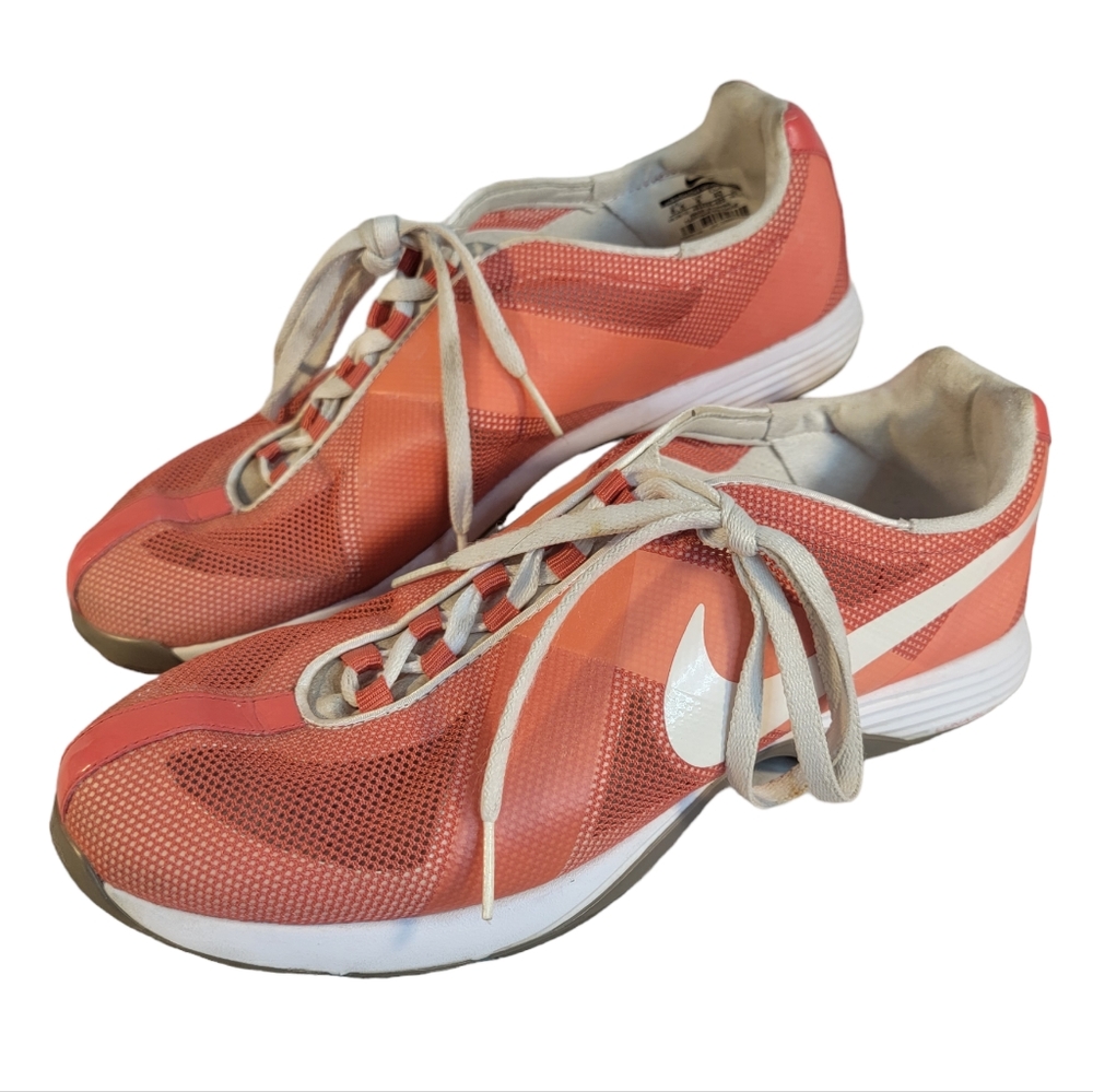 Nike Hyperfuse Lunarlon Ultra Lightweight Mesh Red/Pink/White Golf Shoes 8.5